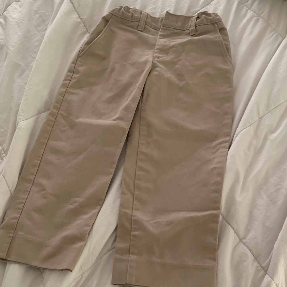 Boys Size 5 Flynn O’Hara Uniform Khaki Twill Tan Pants